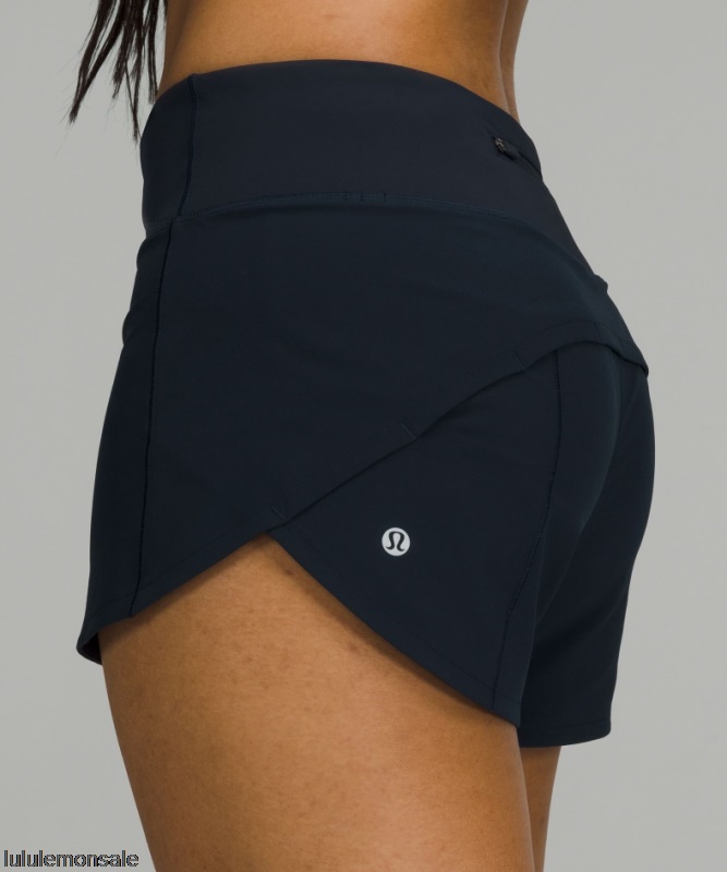 Lululemon Damen DELULU364 | Lululemon Deutschland True Navy Speed ​​Up Mid Rise Lined Short 4